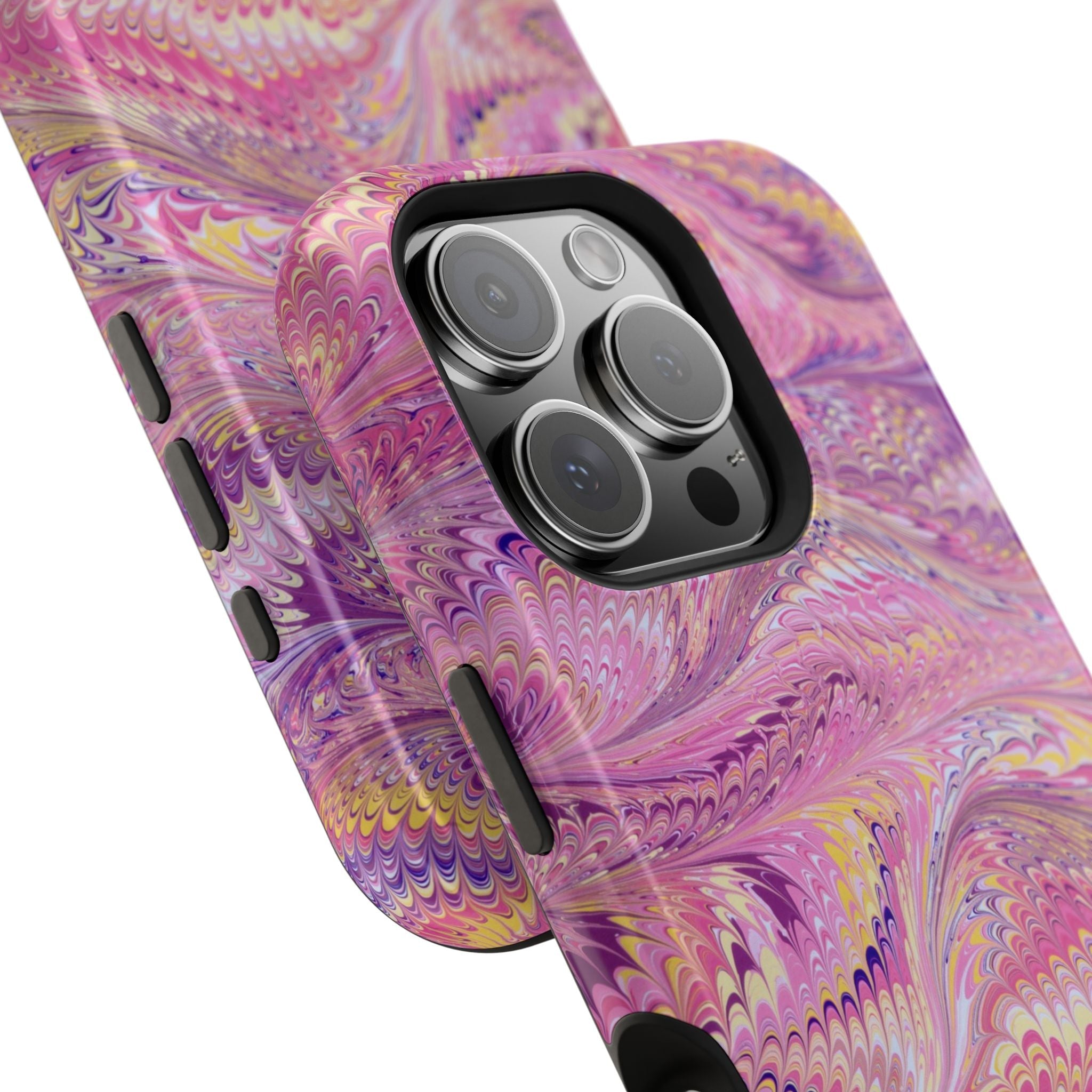 Spring Pinks Italian Marble Phone Case - Dual Layer Design