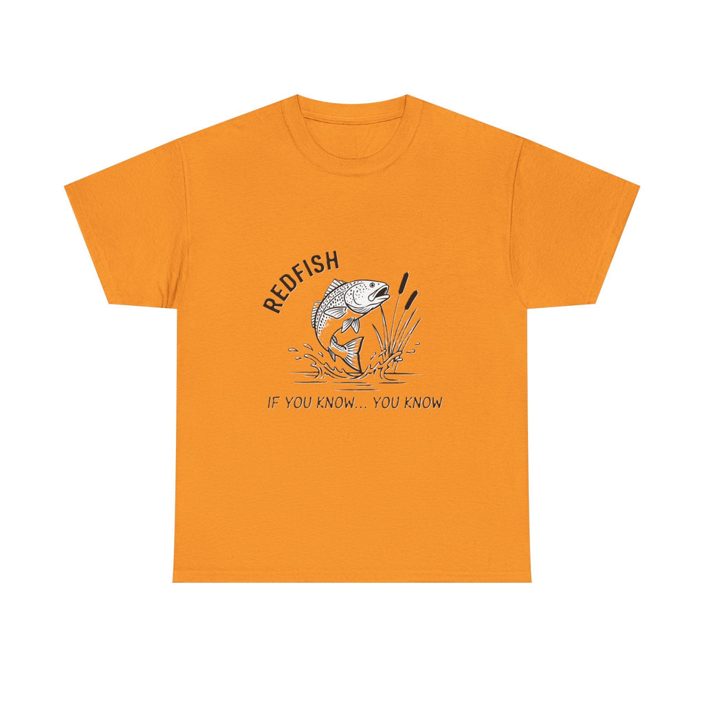Fishing Red Fish T-Shirt — Vintage Angler Tee