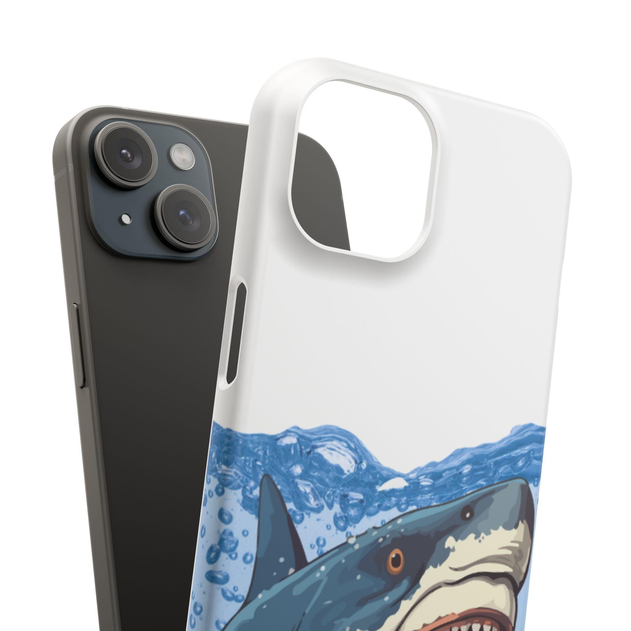 Shark Frenzy Phone Case – Dive into Bold Style