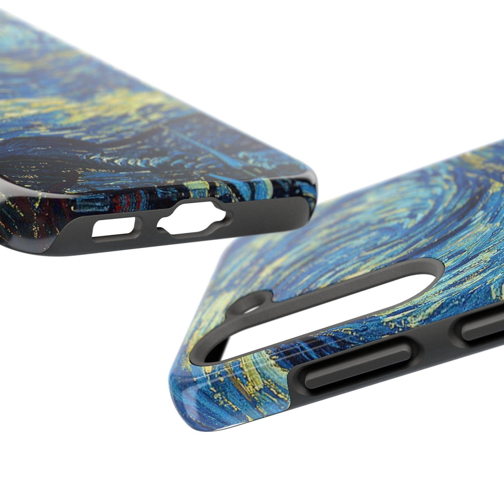 Blue And Yellow Theme Art Colors Tough Phone Cases