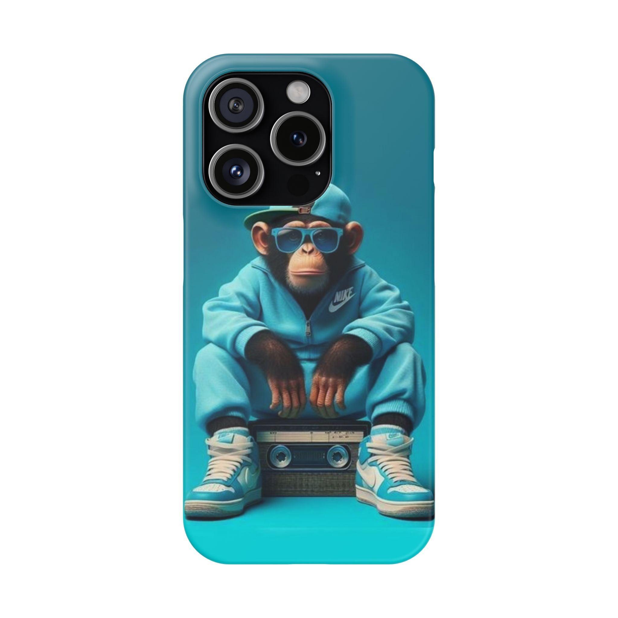 Monkey Madness Phone Case – Unleash the Fun with Cartoon Style!