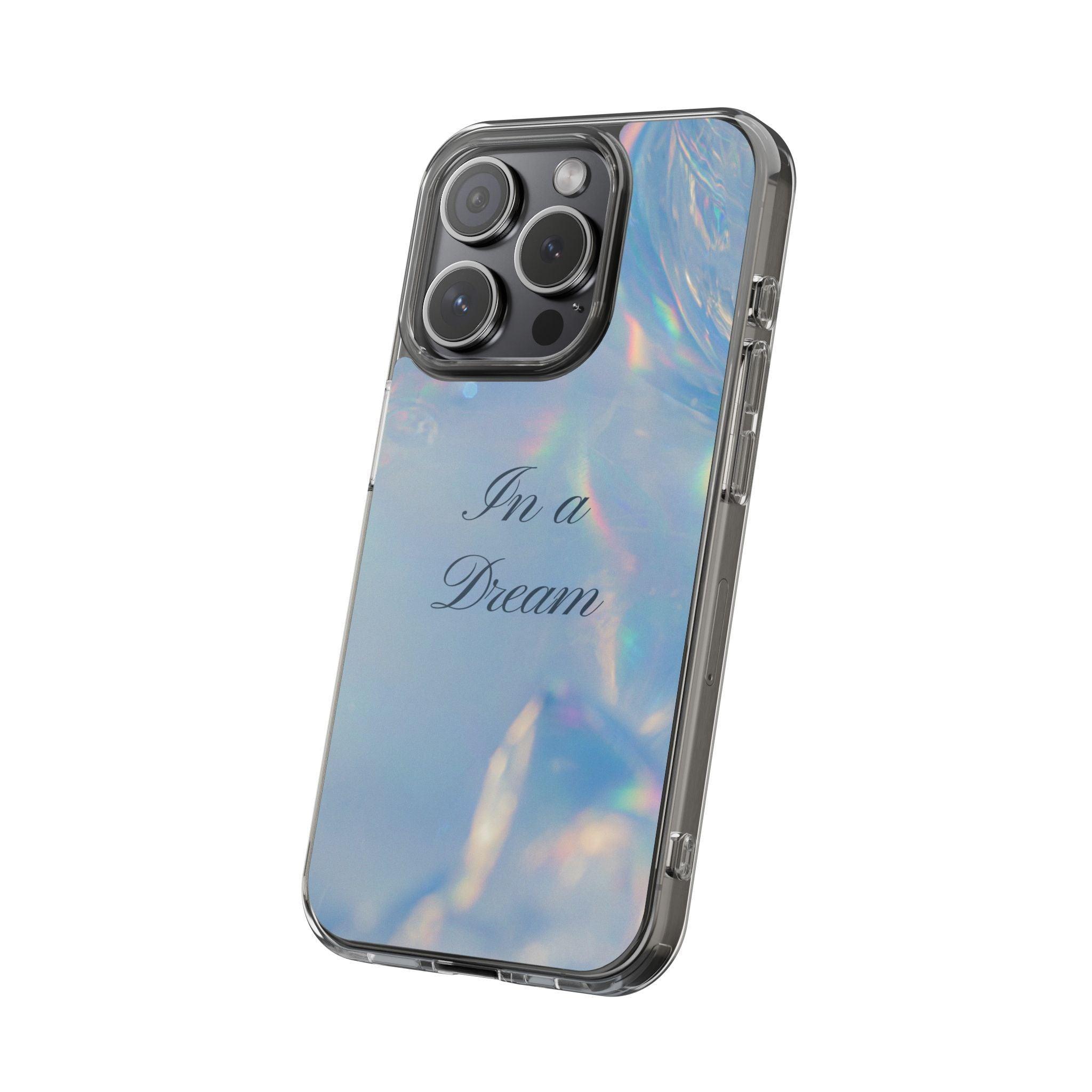 In a Dream Shinny Blue Clear Cases
