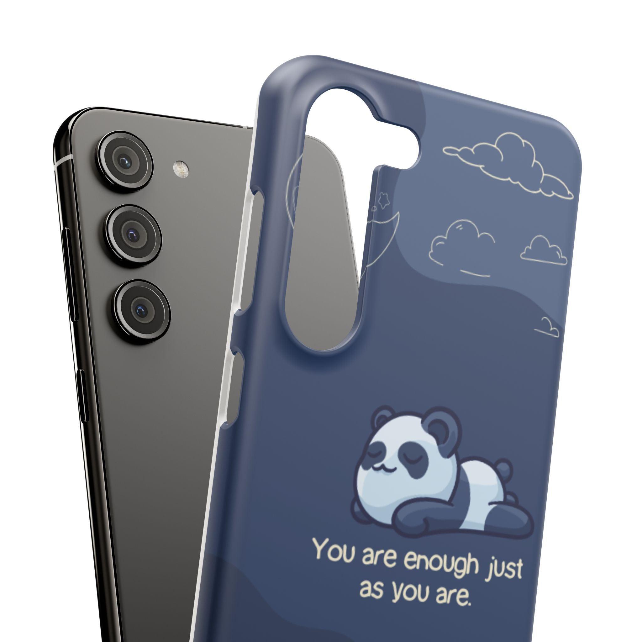 Panda Dreams Phone Case – Cozy Vibes & Inspiring Words