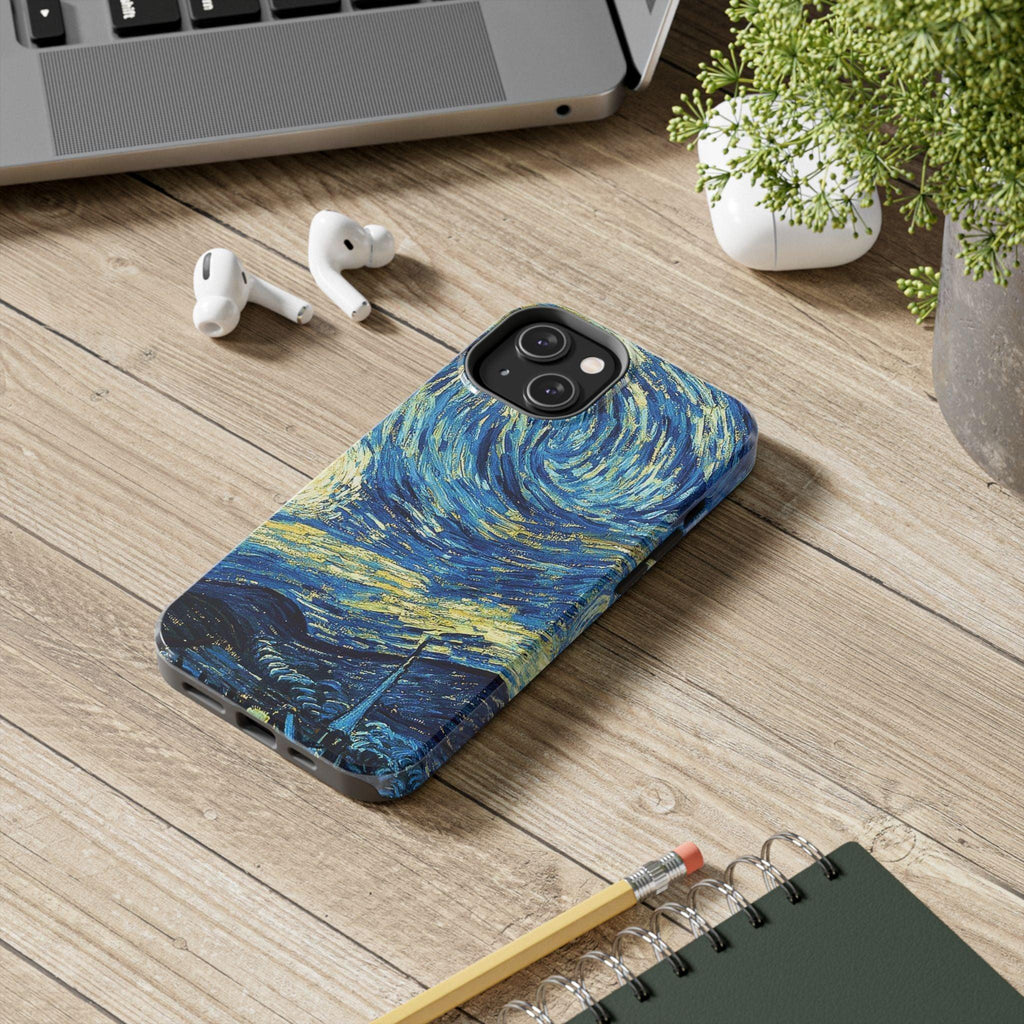 Blue And Yellow Theme Art Colors Tough Phone Cases