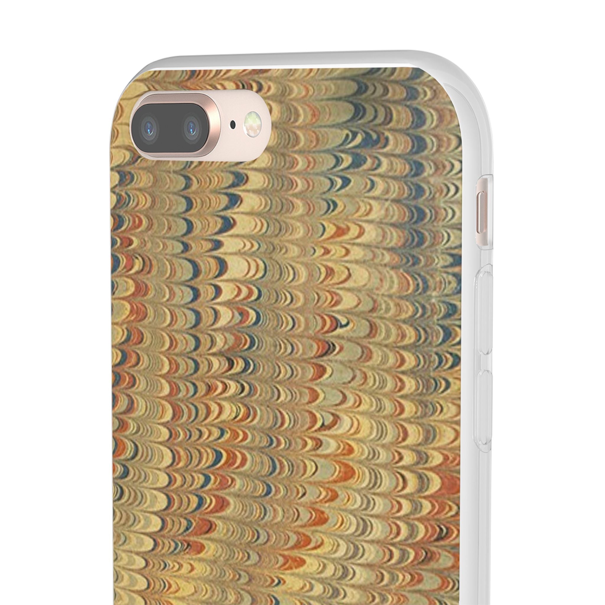 Golden Fall Neutrals Italian Marbled Design Stylish Phone Cases