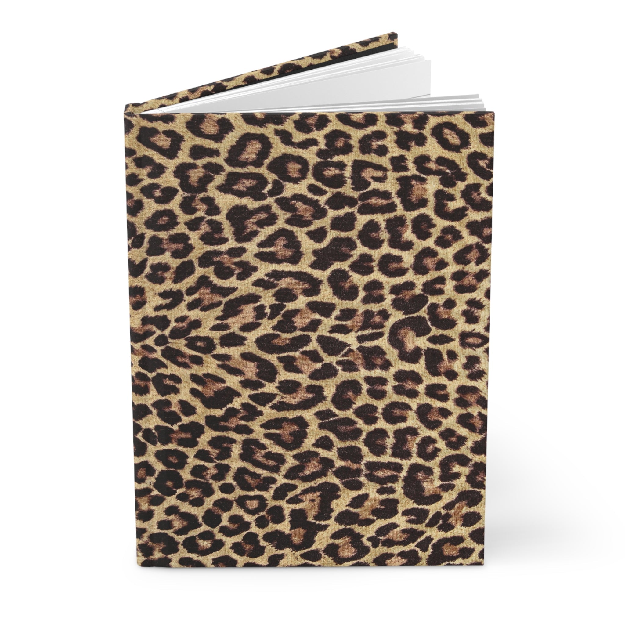 Leopard Print on Hardcover Journal Matte