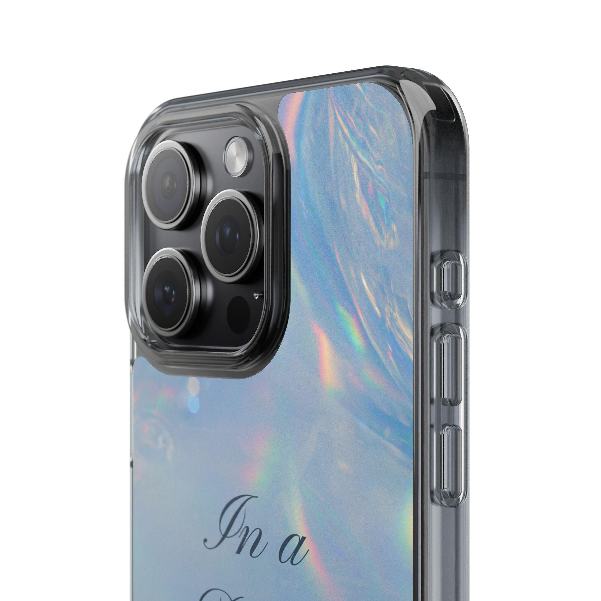 In a Dream Shinny Blue Clear Cases