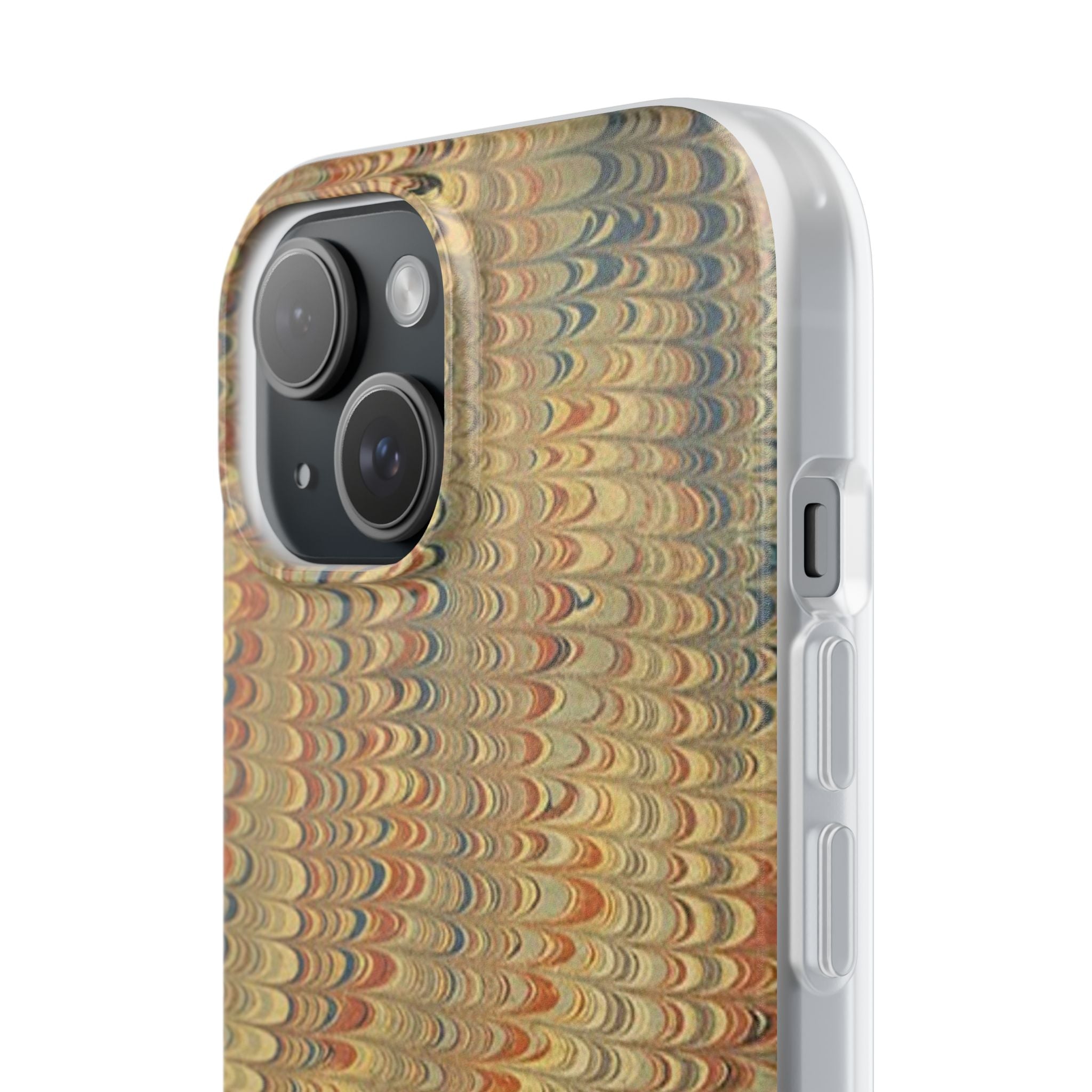 Golden Fall Neutrals Italian Marbled Design Stylish Phone Cases