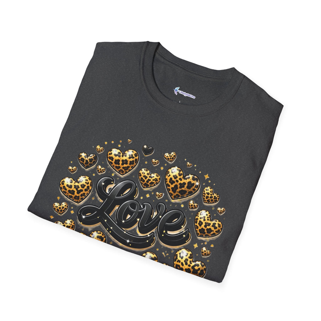 Love Surrounded by Gold Balloons T-Shirt