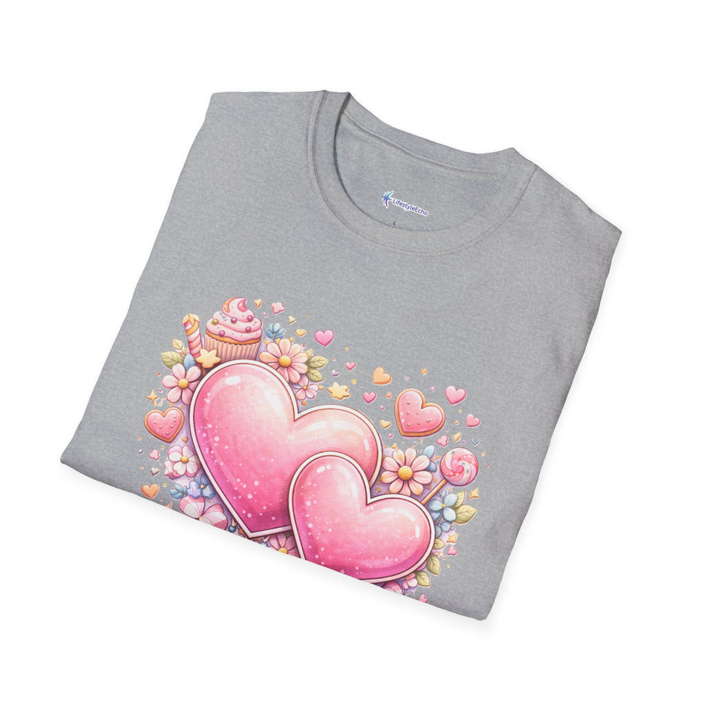 Boho Heart Tee - Bohemian Hearts Graphic T-Shirt
