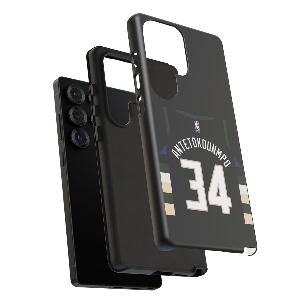 Giannis Antetokounmpo Force Drive Edition – Heavy-Duty ShockGuard Layers, Athletic Slim Fit | iPhone 8–16 Pro Max & Samsung S10–S25 Ultra Supported