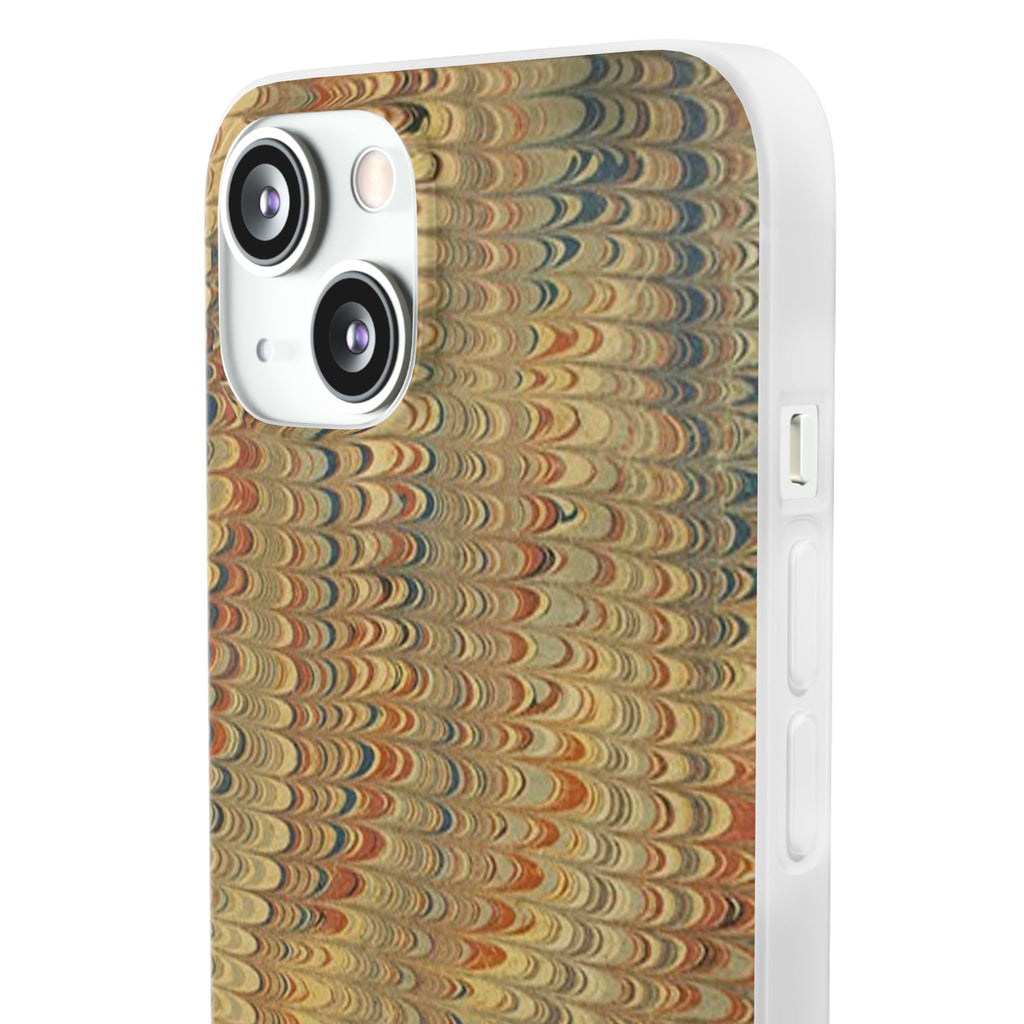 Golden Fall Neutrals Italian Marbled Design Stylish Phone Cases