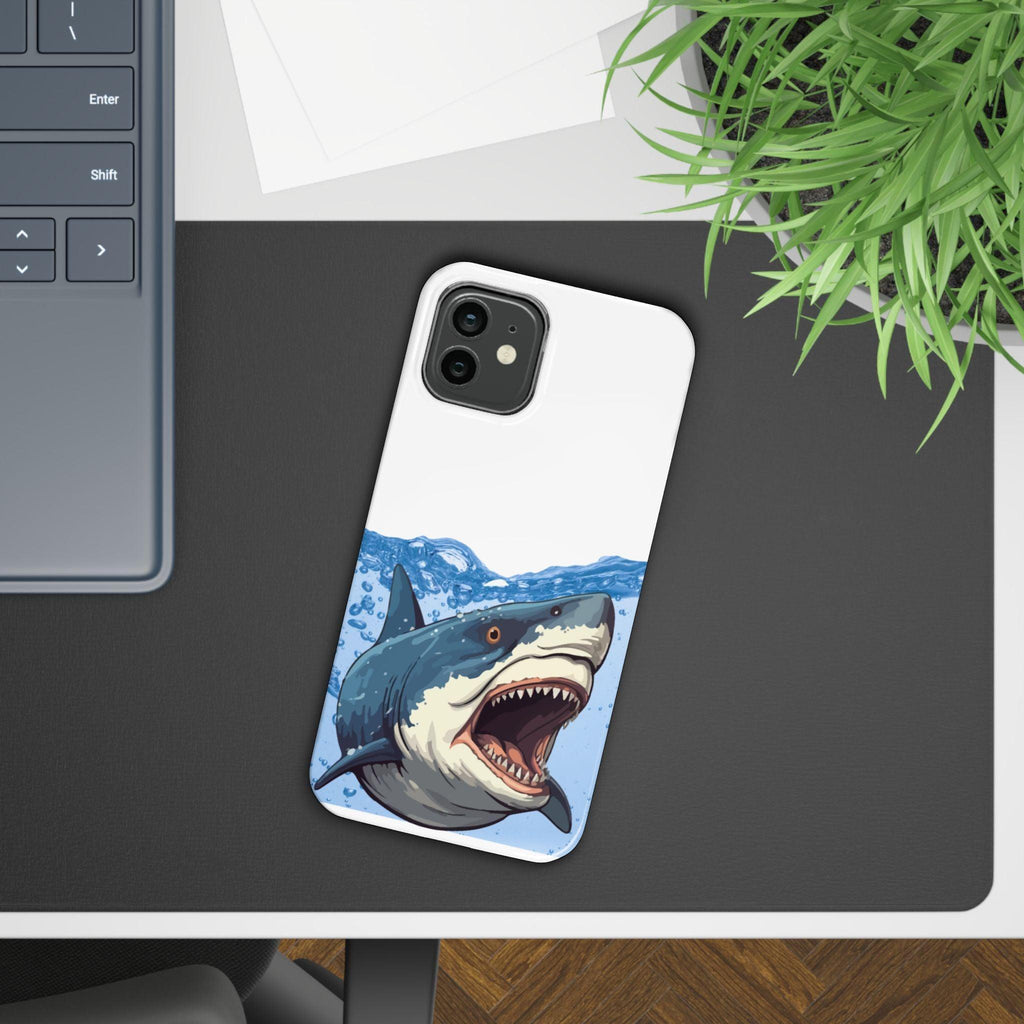 Shark Frenzy Phone Case – Dive into Bold Style