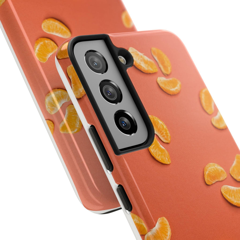 Peal Oranges printed Tough Phone Cases