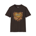 Mama Leopard Heart T-Shirt — Floral Vintage Mom Tee for Mother's Day