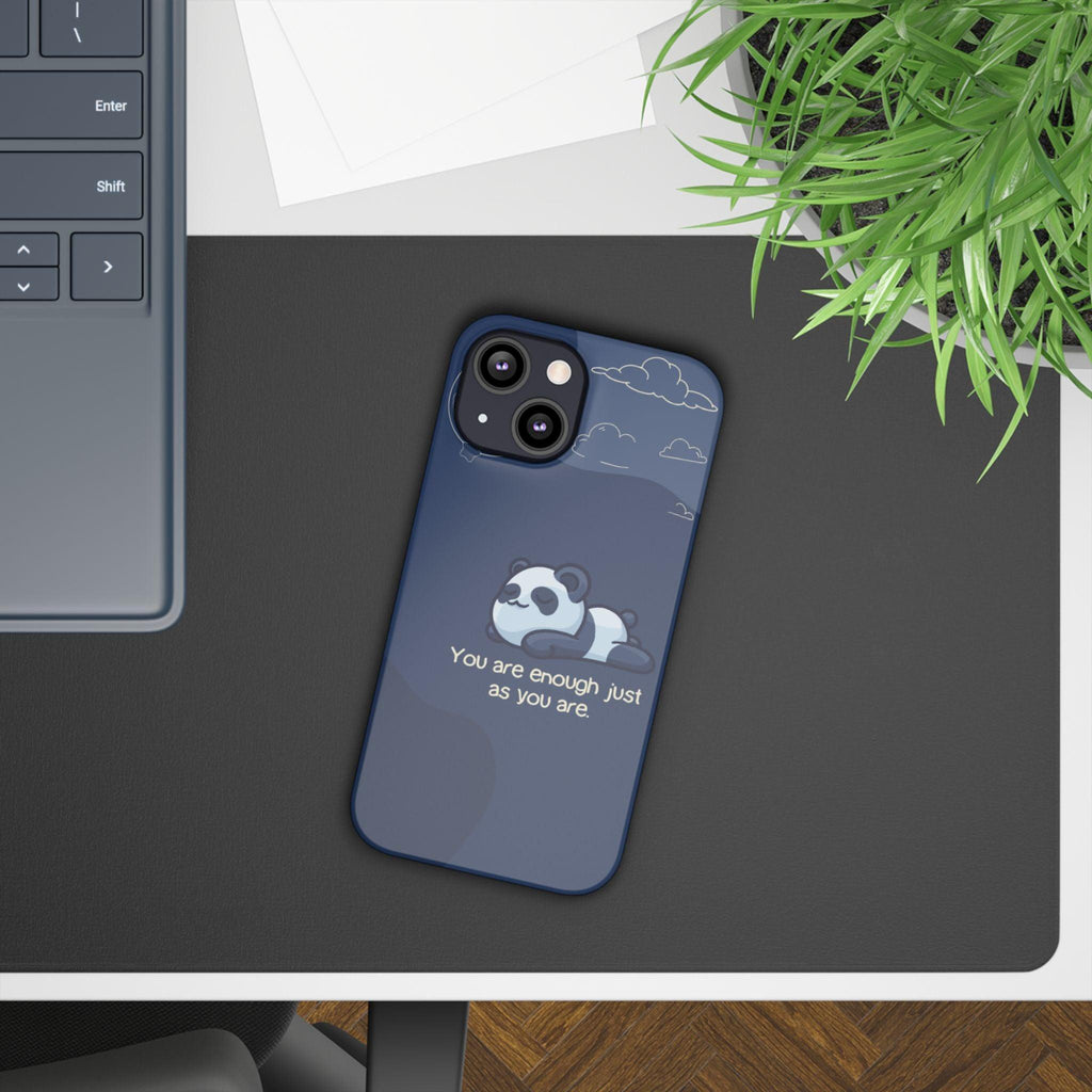 Panda Dreams Phone Case – Cozy Vibes & Inspiring Words