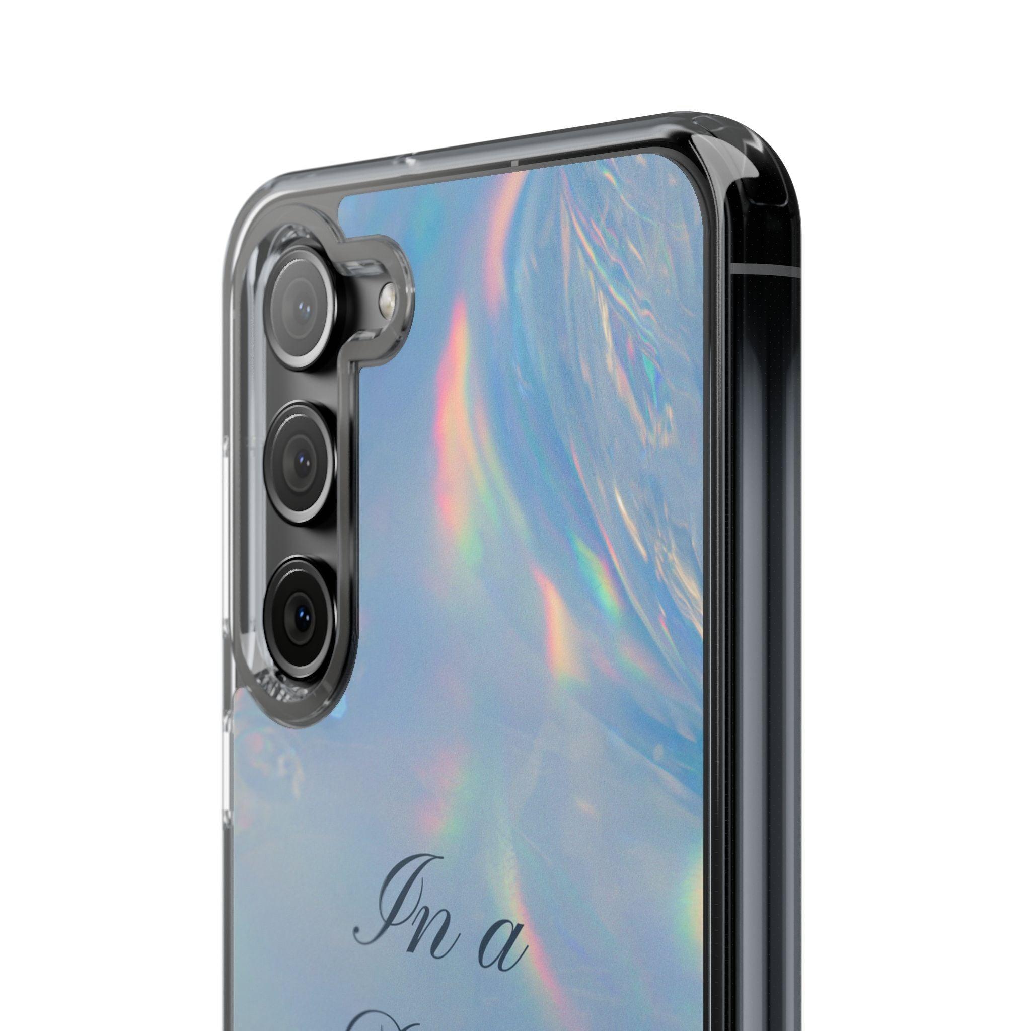In a Dream Shinny Blue Clear Cases