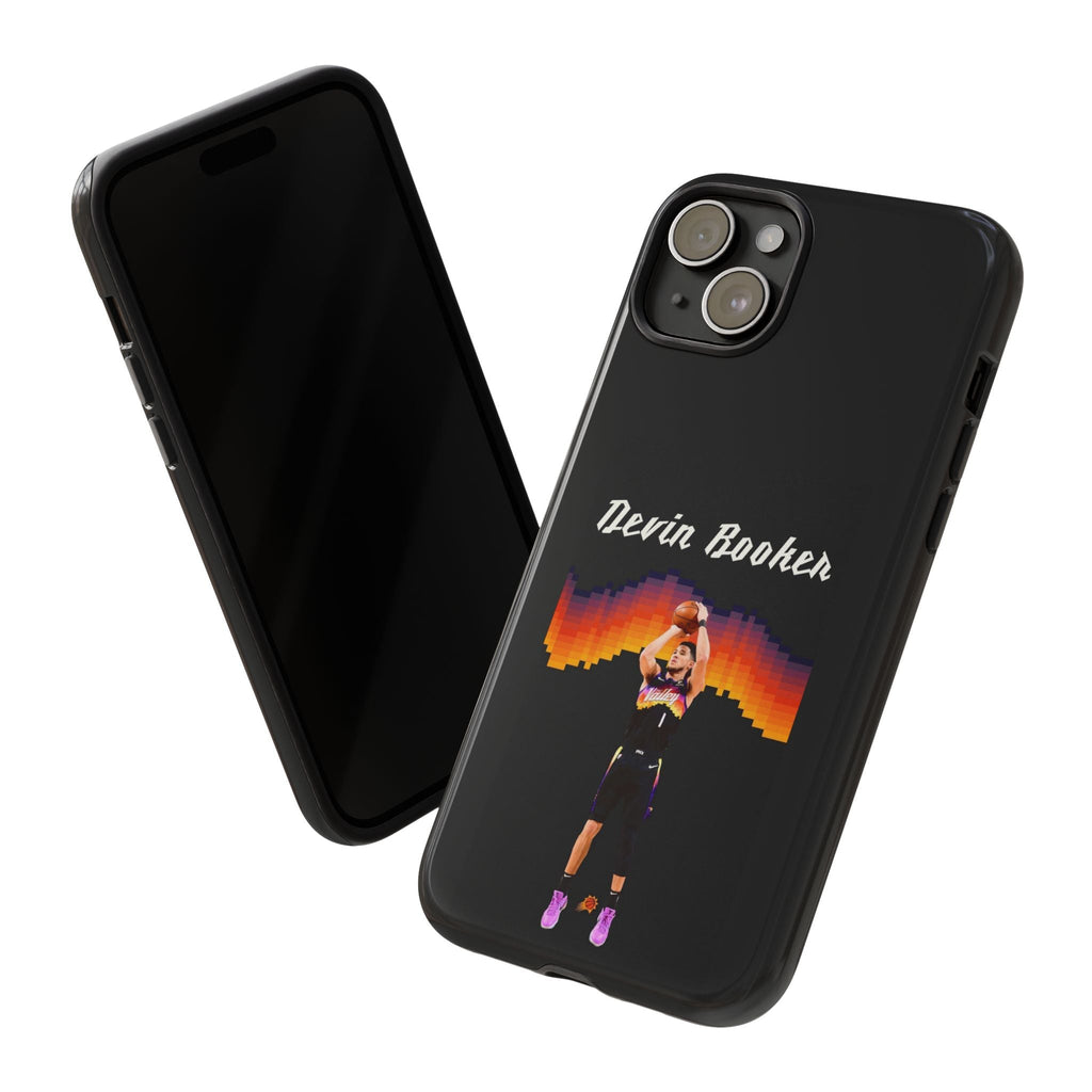 Devin Booker Precision Blaze Series – Dual-Layer ShockGuard Protection | Fits iPhone 8–16 Pro Max & Samsung Galaxy S10–S25 Ultra