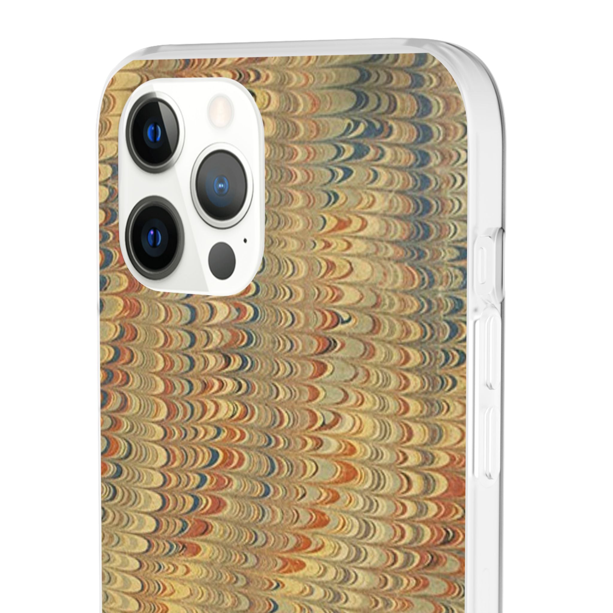 Golden Fall Neutrals Italian Marbled Design Stylish Phone Cases