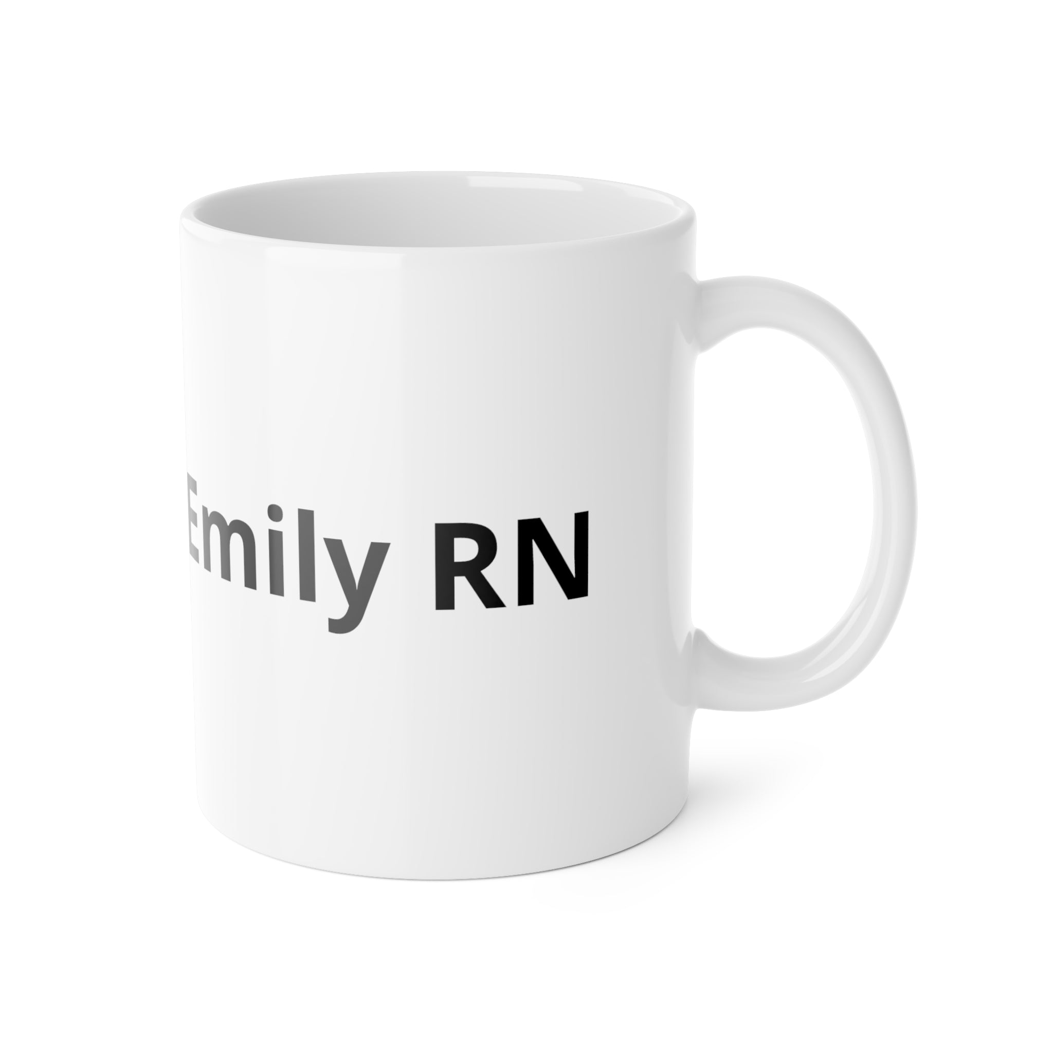 Nurse Mug – "Nurses Call the Shots" Personalized Ceramic Coffee Mug