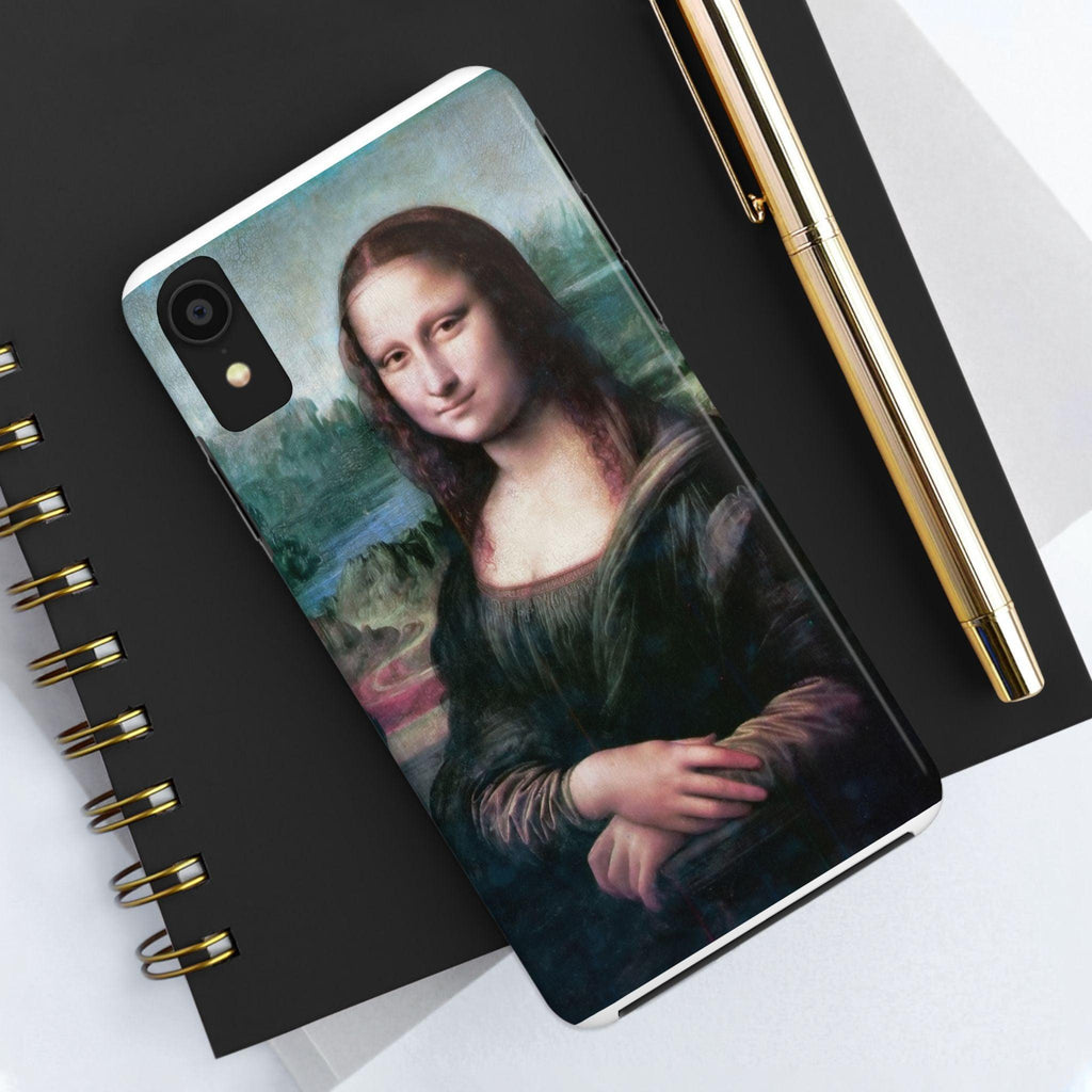 Mona Lisa Painting Tough Phone Cases