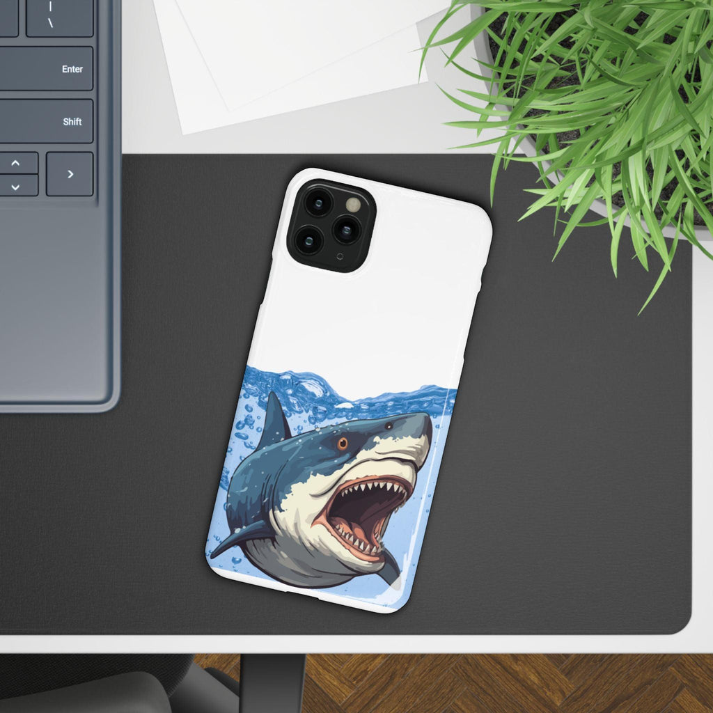 Shark Frenzy Phone Case – Dive into Bold Style