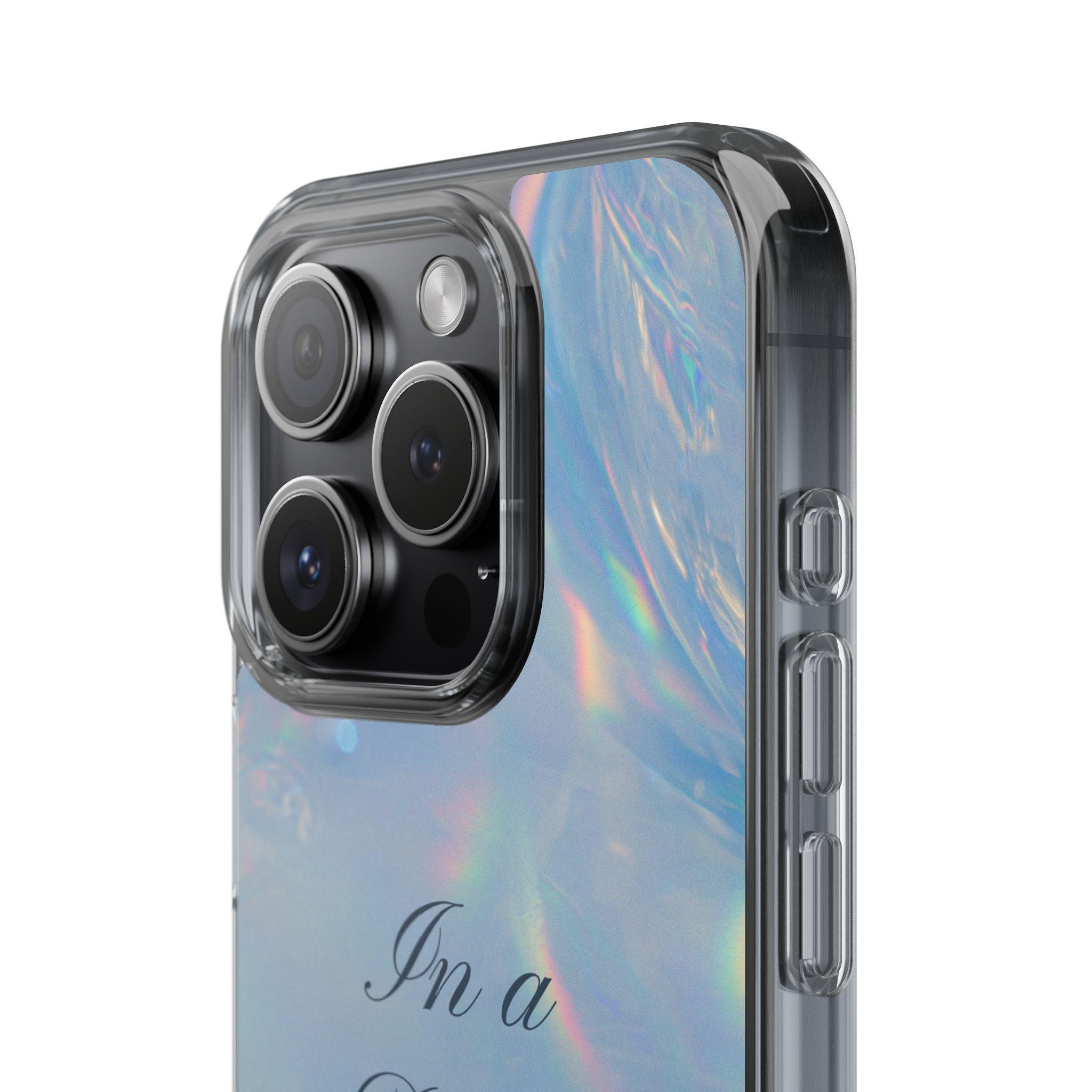 In a Dream Shinny Blue Clear Cases