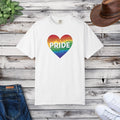 Gay Pride Rainbow Tee - Garment Dyed Comfort Colors - DipaliZ