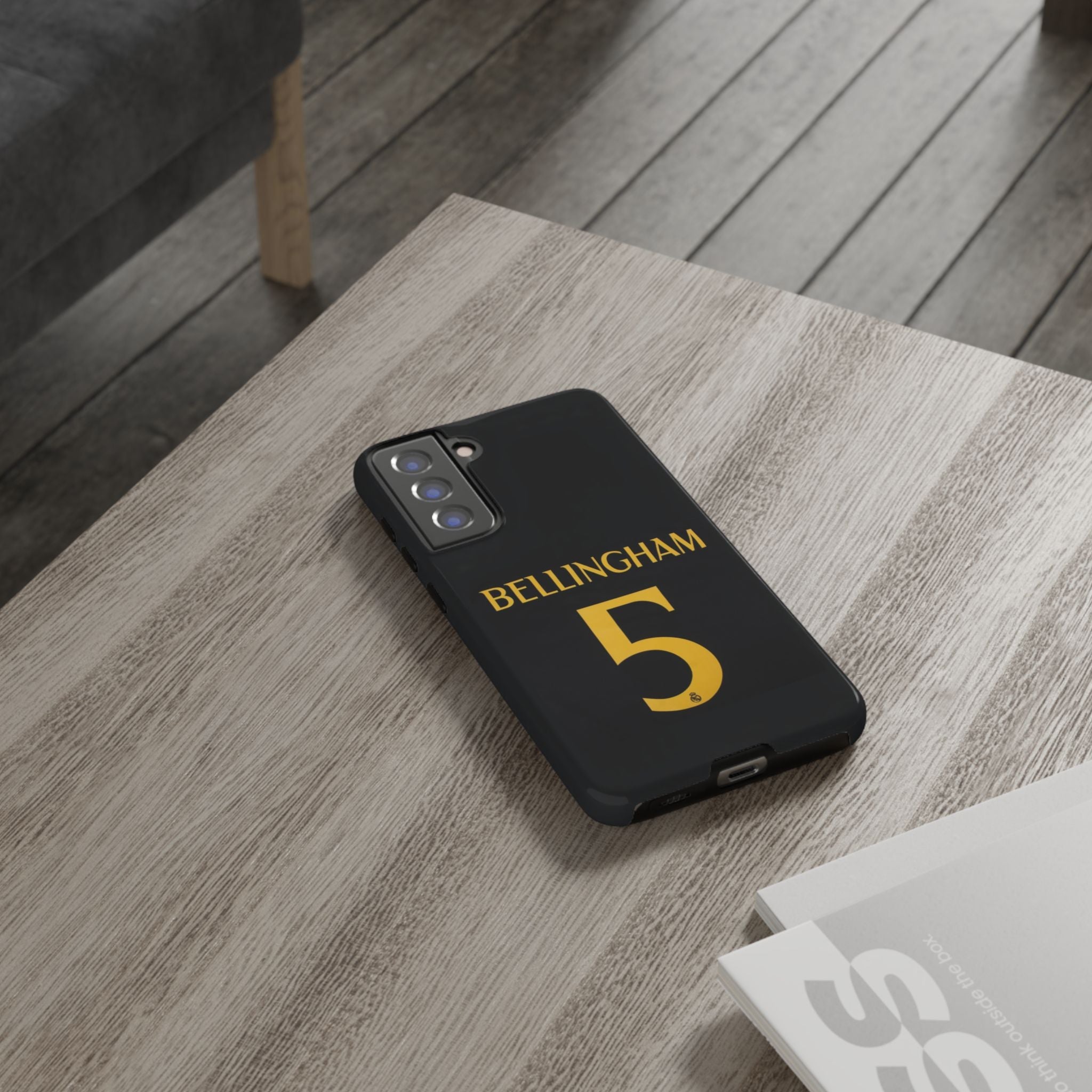 Jude Bellingham Future Star Armor – Dual-Layer Defense & Streamlined Fit | Compatible with iPhone 8 to 16 Pro Max & Samsung Galaxy S10 to S25 Ultra