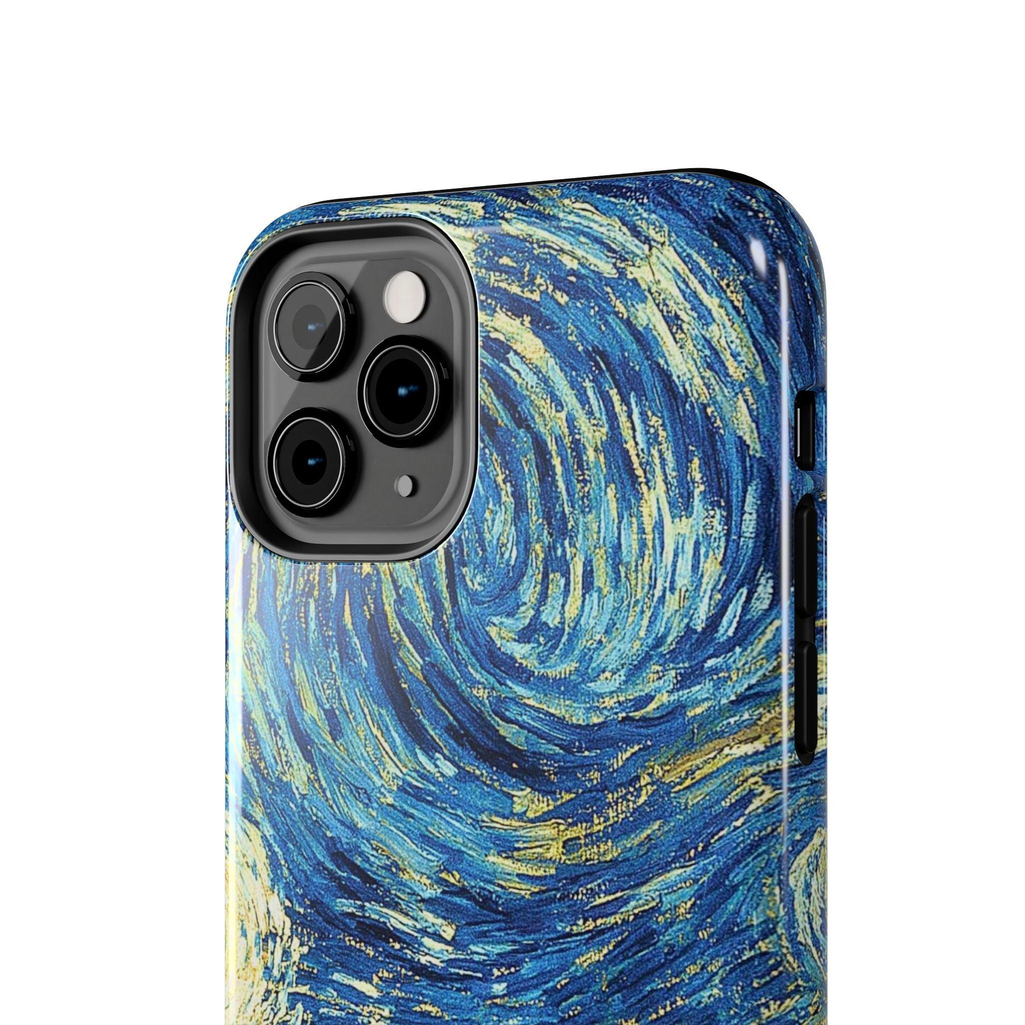 Blue And Yellow Theme Art Colors Tough Phone Cases