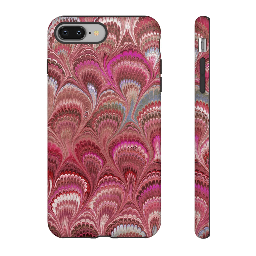 Shades of Pink Marbled Phone Case —  Dual Layer - Tough Protective Phone Cover
