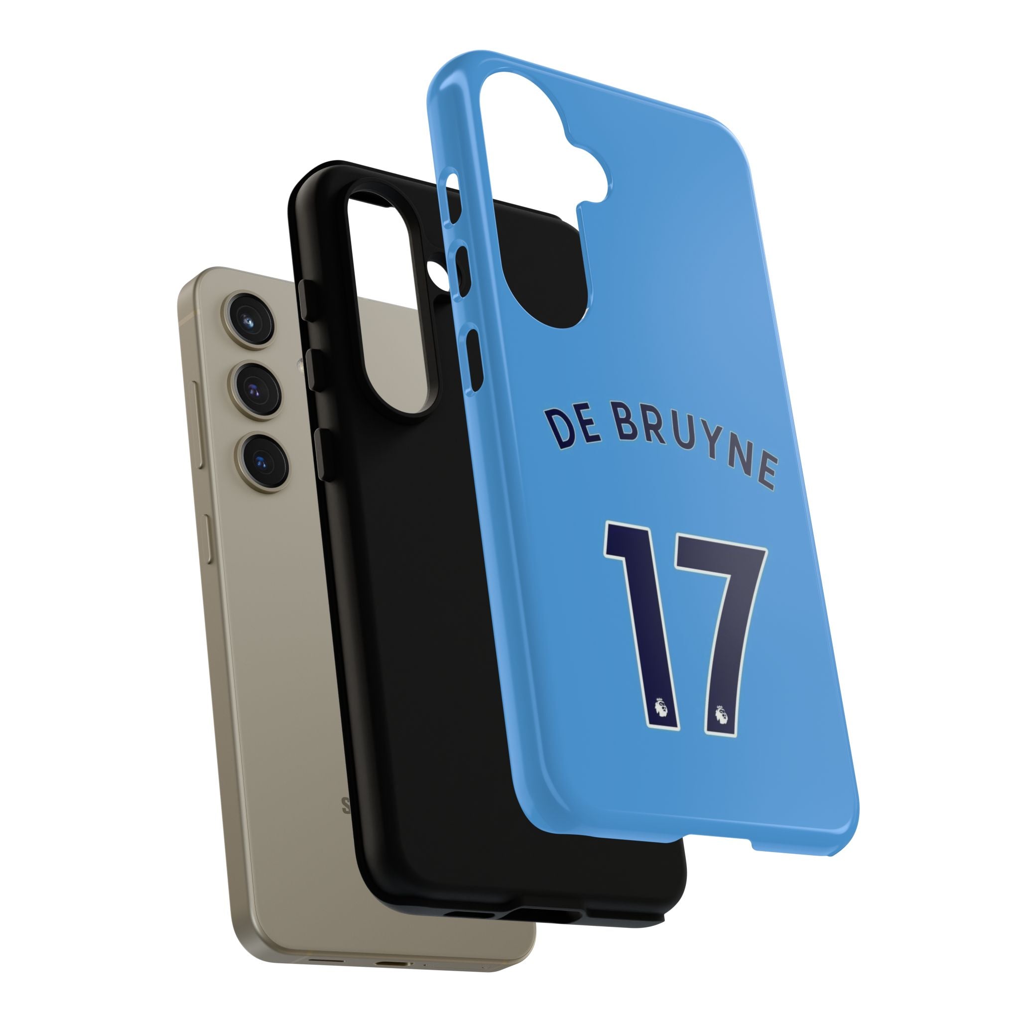 Kevin De Bruyne VisionGuard – Enhanced Protection & Sleek Design | Fits iPhone 8–16 Pro Max & Galaxy S10–S25 Ultra