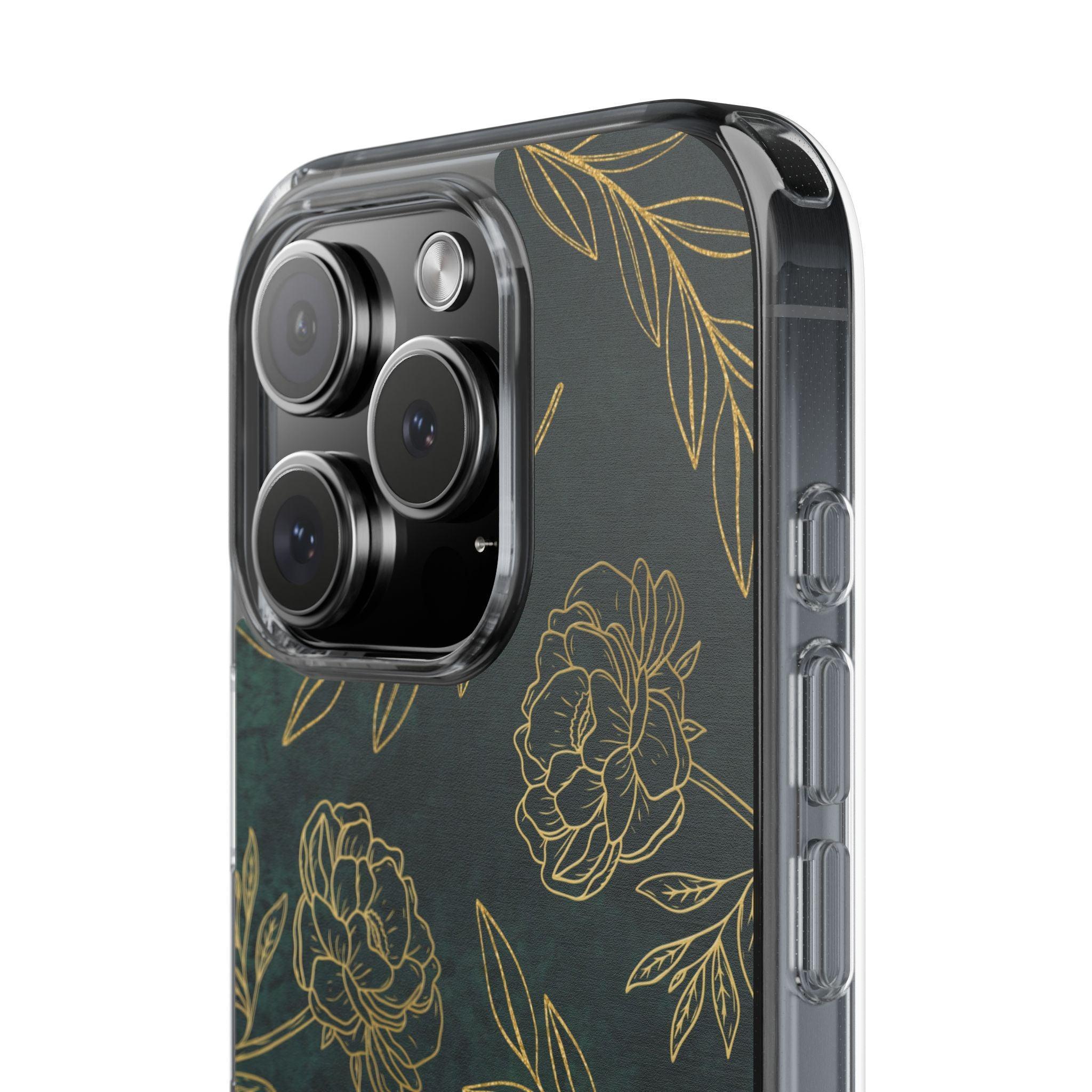 Floral Pattern Clear Cases