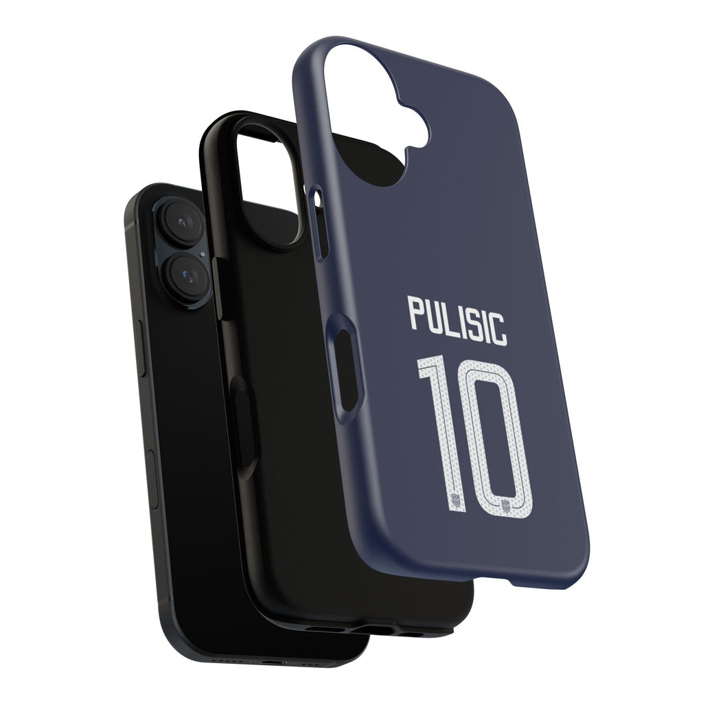 Christian Pulisic Precision Armor – Dual-Layer Durability & Sleek Fit | Compatible with iPhone 8 to 16 Pro Max & Samsung Galaxy S10 to S25 Ultra