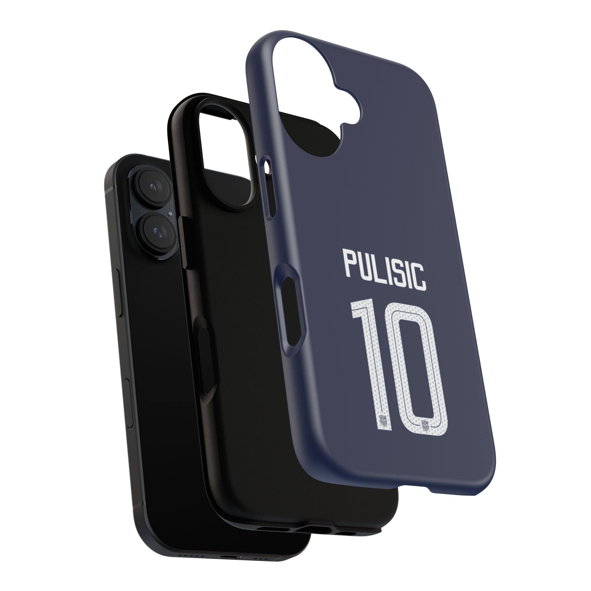 Christian Pulisic Precision Armor – Dual-Layer Durability & Sleek Fit | Compatible with iPhone 8 to 16 Pro Max & Samsung Galaxy S10 to S25 Ultra
