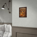 Country Music & Beer Rolled Poster - Rustic Barroom Wall Art