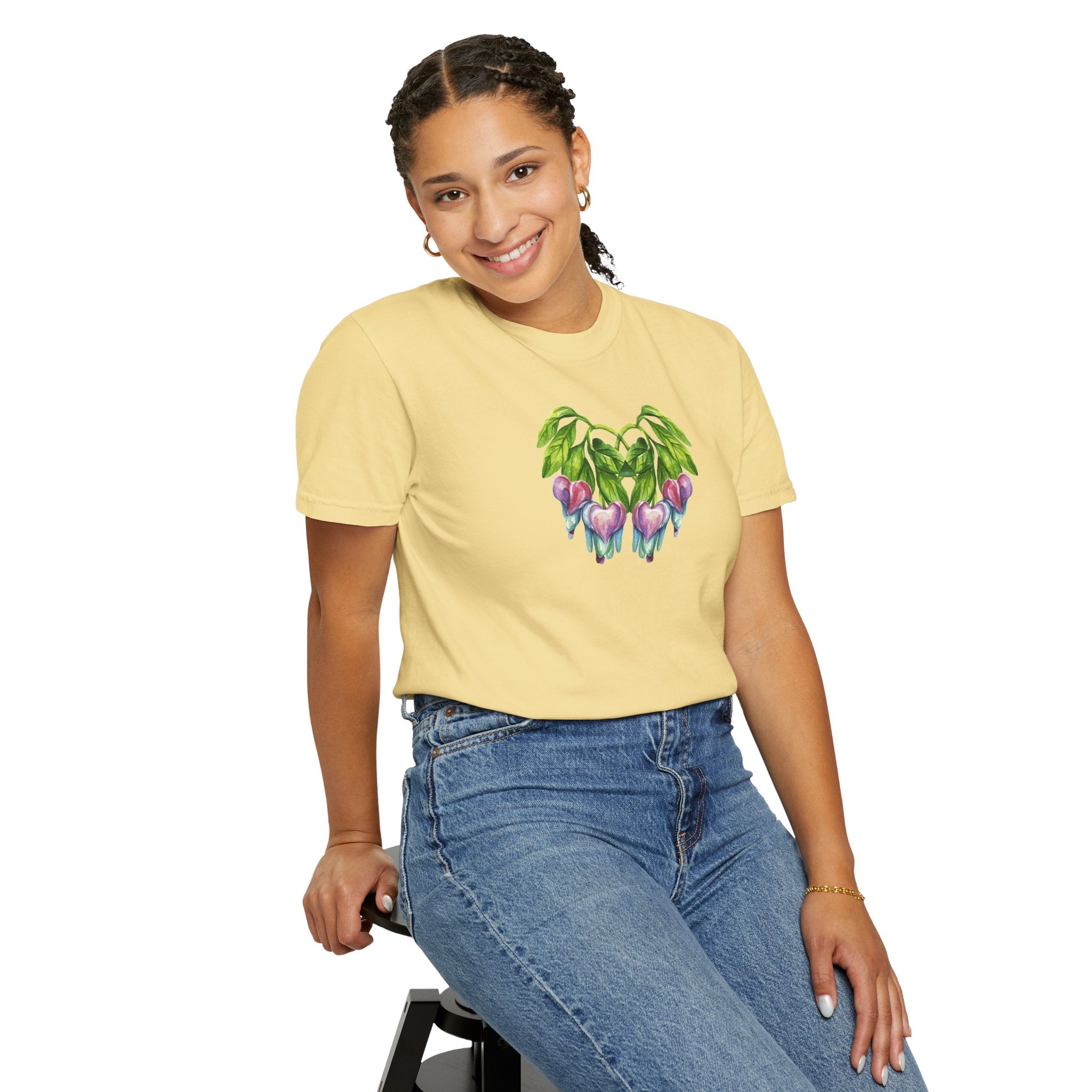 Unisex Garment Dyed T Shirt - Valentines Day Comfort - DipaliZ