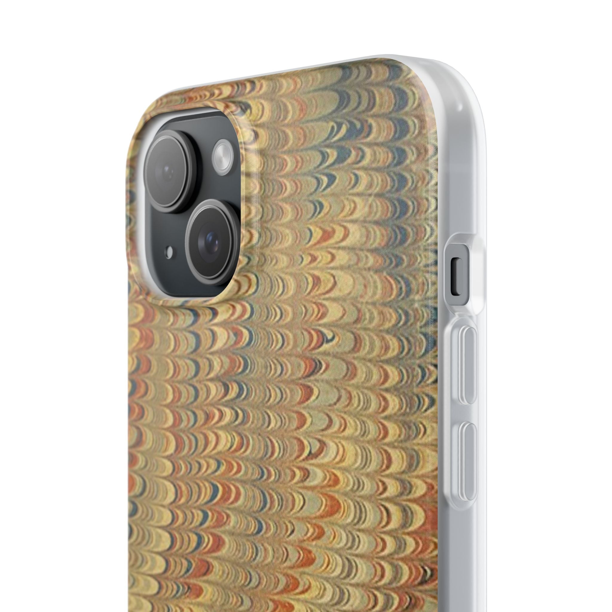 Golden Fall Neutrals Italian Marbled Design Stylish Phone Cases