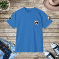 Cotton Comfort Pocket Tee - Cute Cat Design - DipaliZ