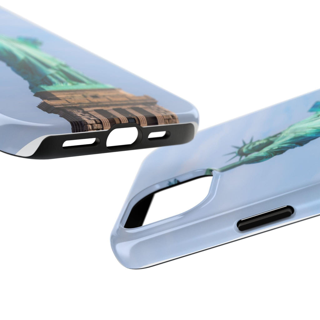 Statue of Liberty Printed Tough Phone Case - Iconic Freedom Design