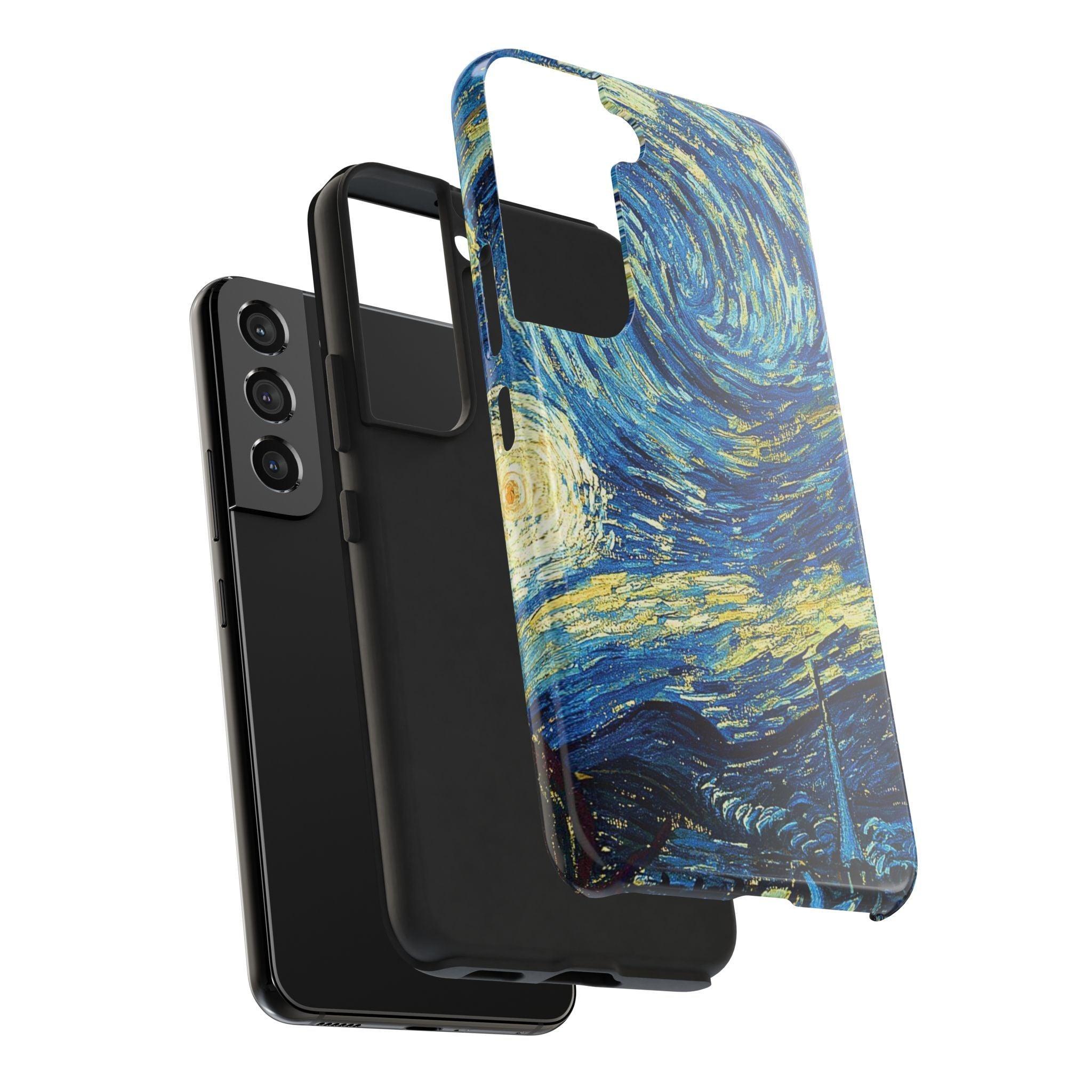 Blue And Yellow Theme Art Colors Tough Phone Cases