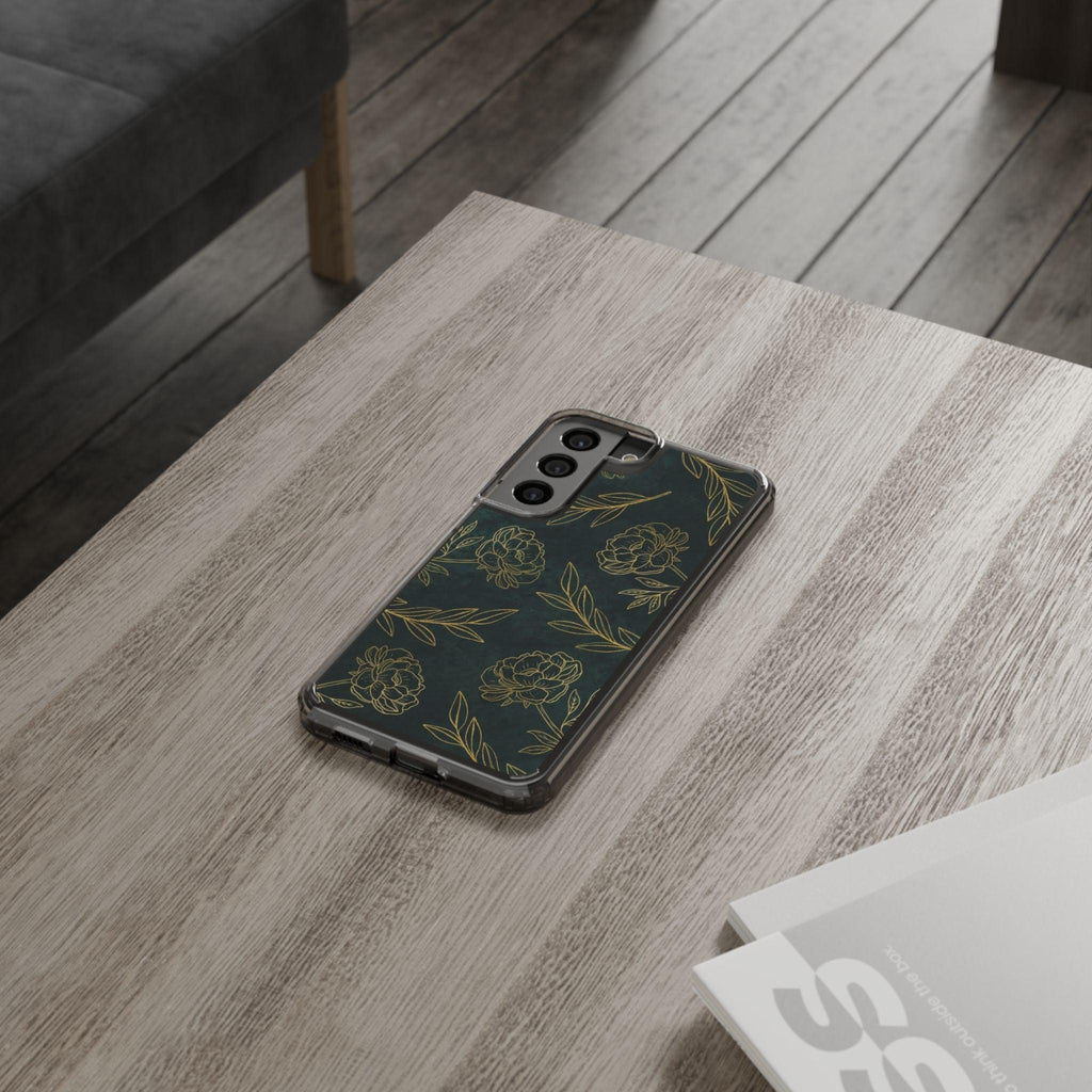Floral Pattern Clear Cases