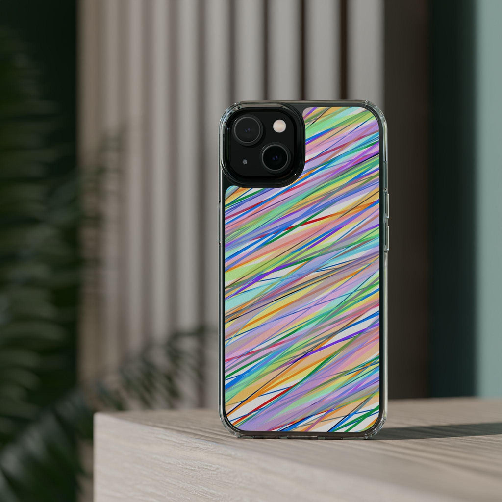 Threads Of Colors Clear Case