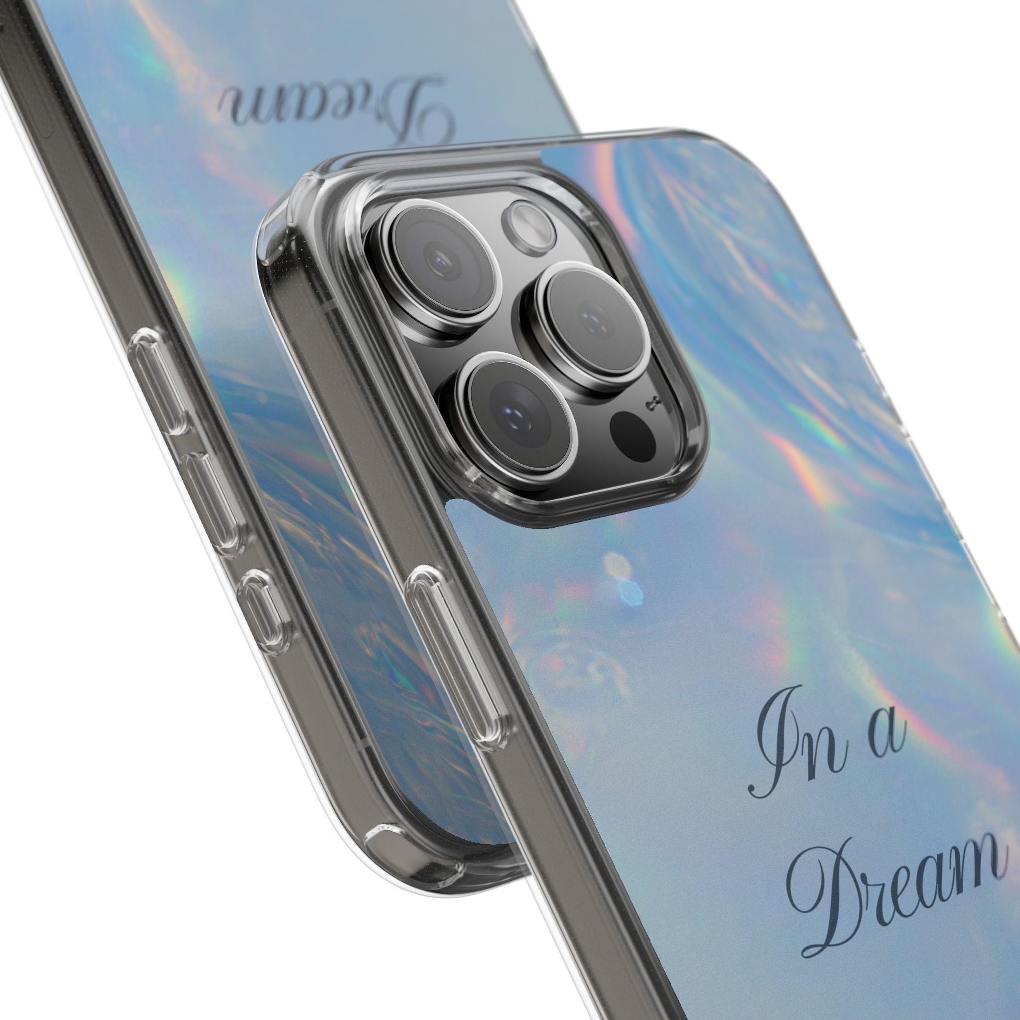 In a Dream Shinny Blue Clear Cases