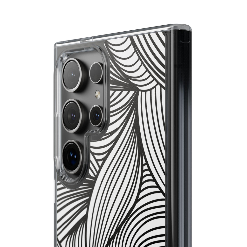 Black and White Illusion Clear Cases