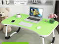 Notebook folding computer table