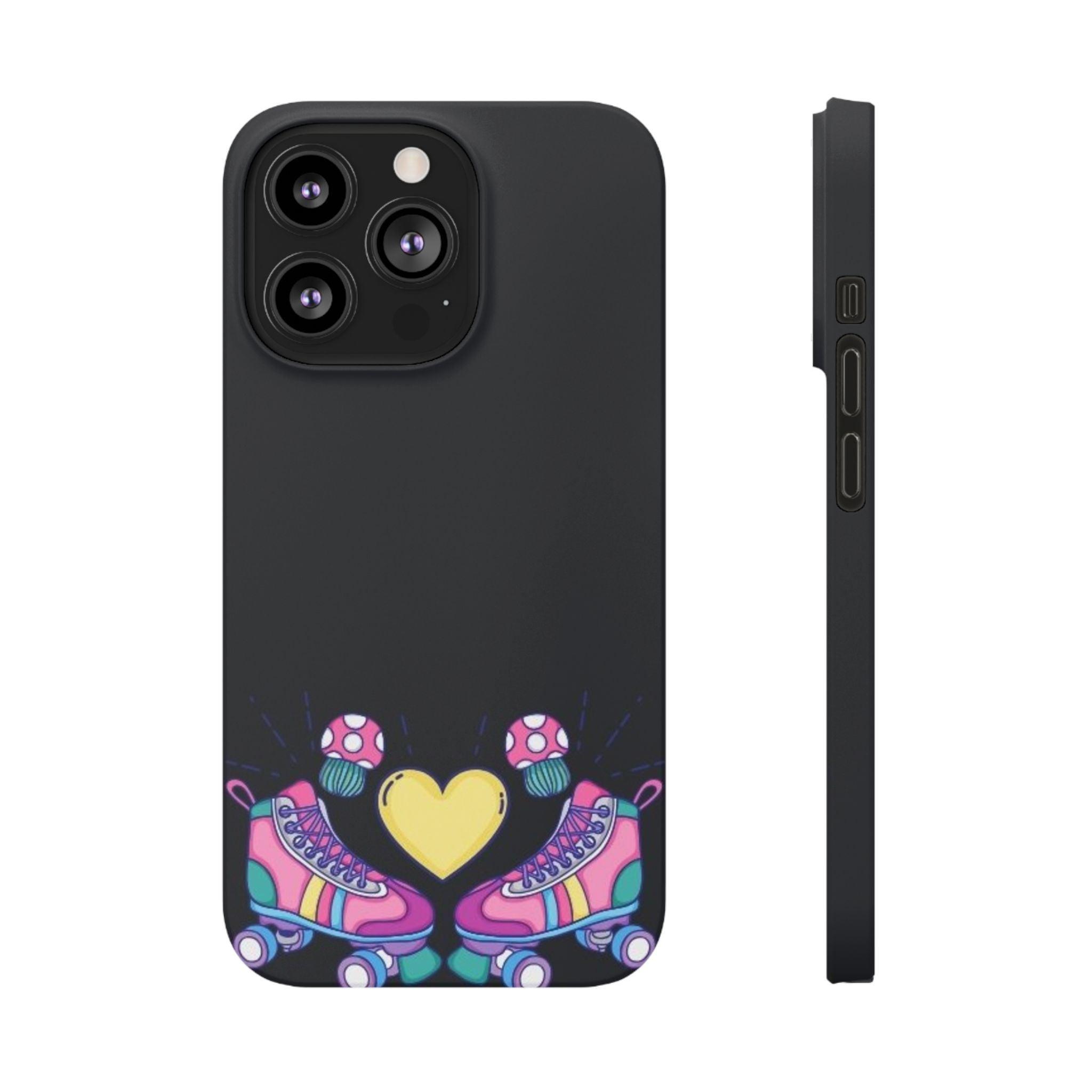 Skater's Heart Phone Case – Glide with Love Everywhere