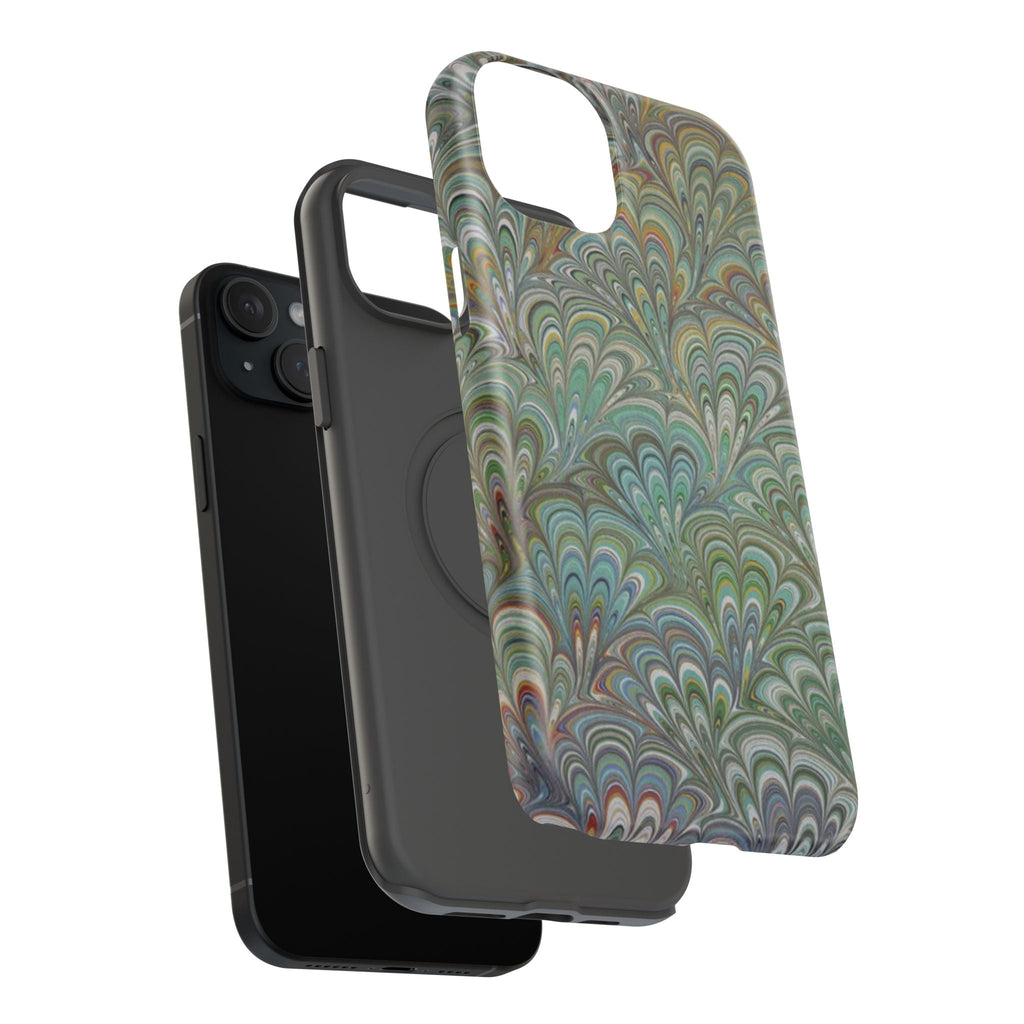 Italian Peacock Green Highly Durable Phone Case for Apple + Samsung