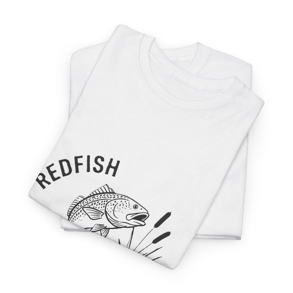 Fishing Red Fish T-Shirt — Vintage Angler Tee