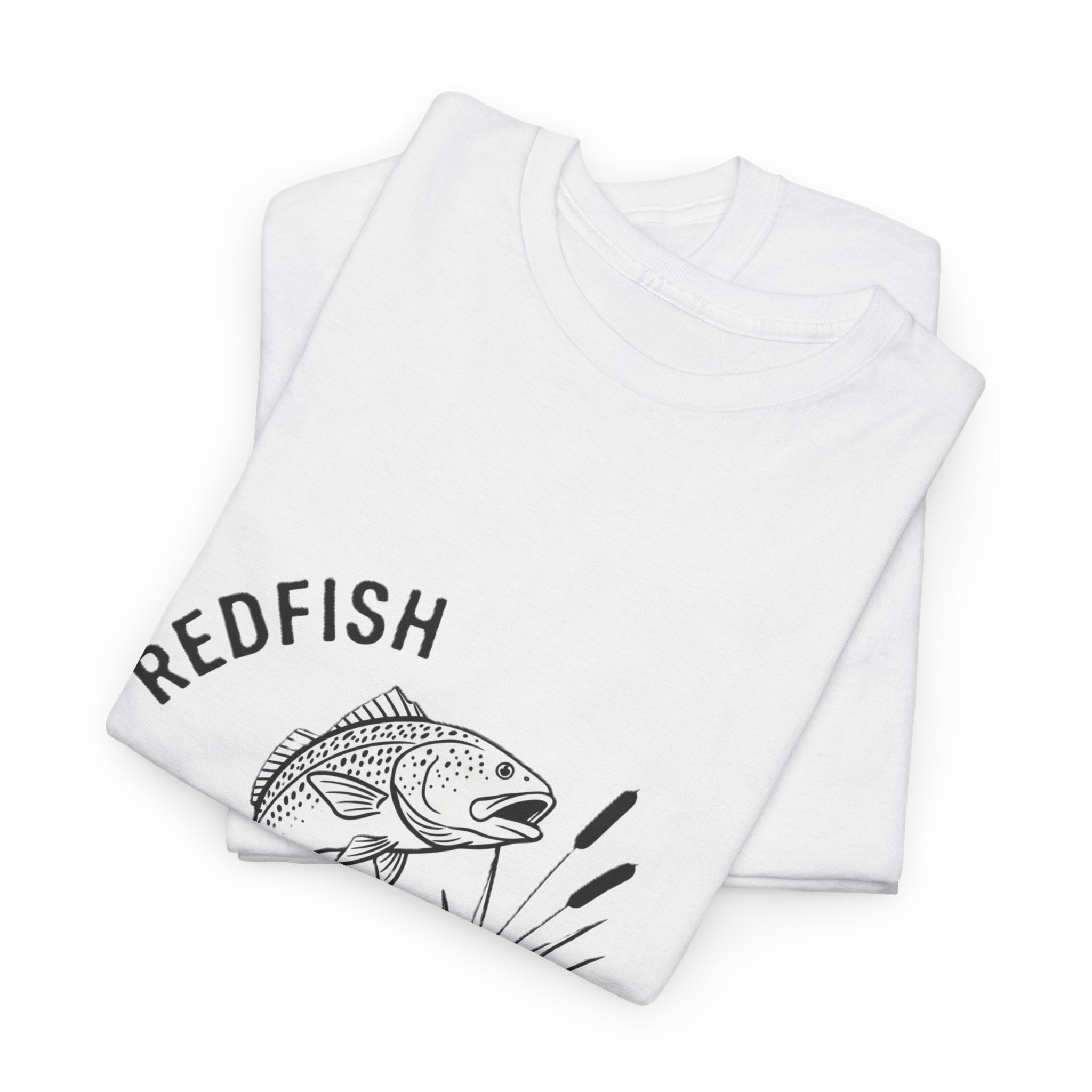 Fishing Red Fish T-Shirt — Vintage Angler Tee